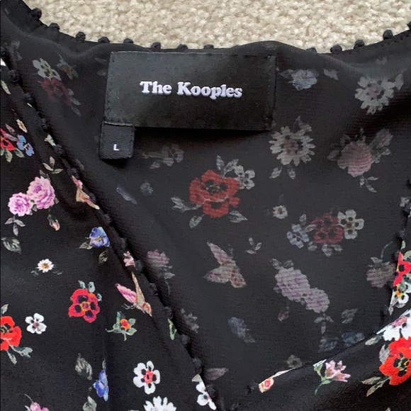 The Kooples floral silk dress - Picture 3 of 6